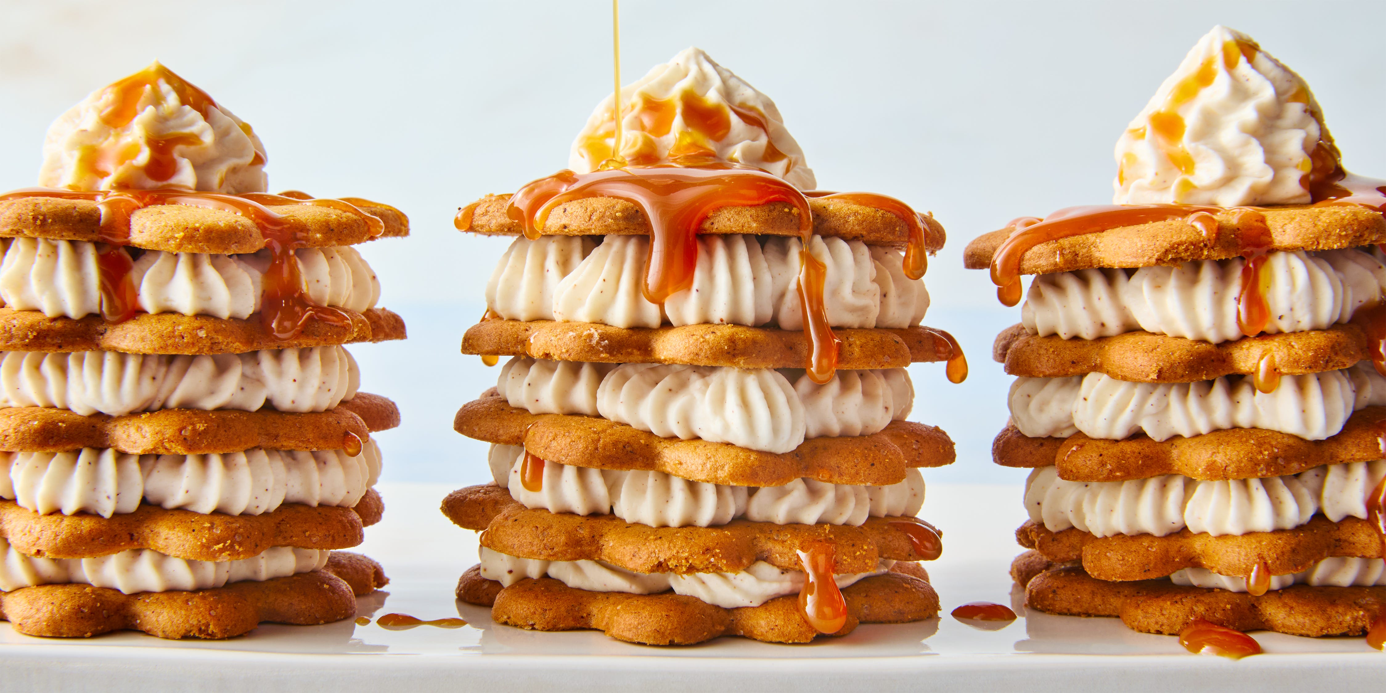 Mini No-Bake Gingerbread Icebox Cakes