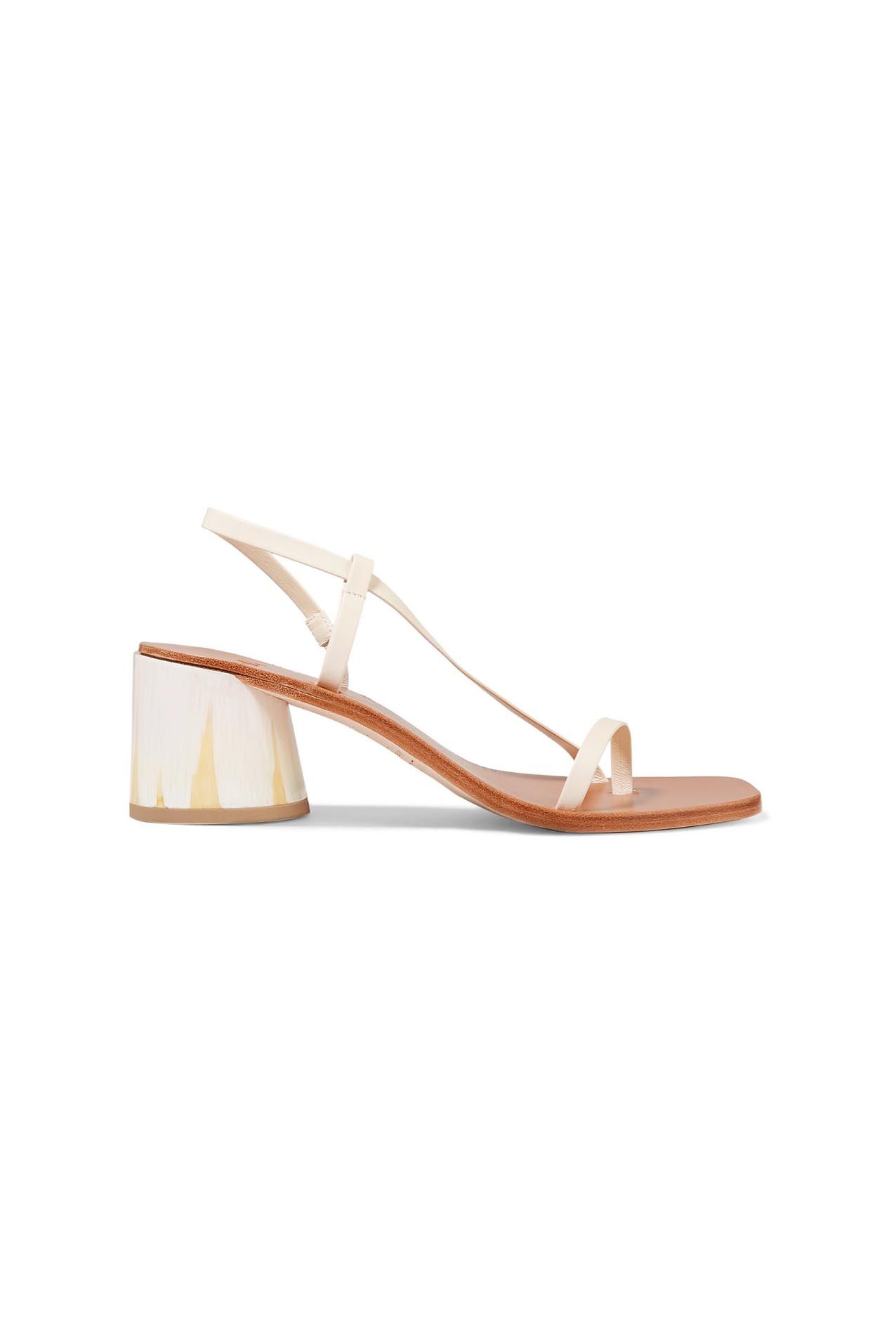 neutral block heels