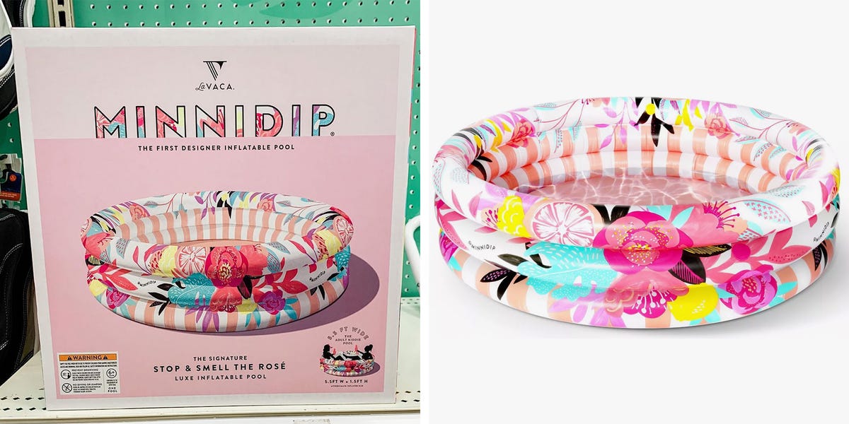 Target Is Selling Inflatable Pools That Can Fit 3 Adults, So You Can Cool Off All Summer