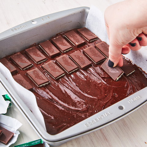 Mint Chip Brownies - Delish.com