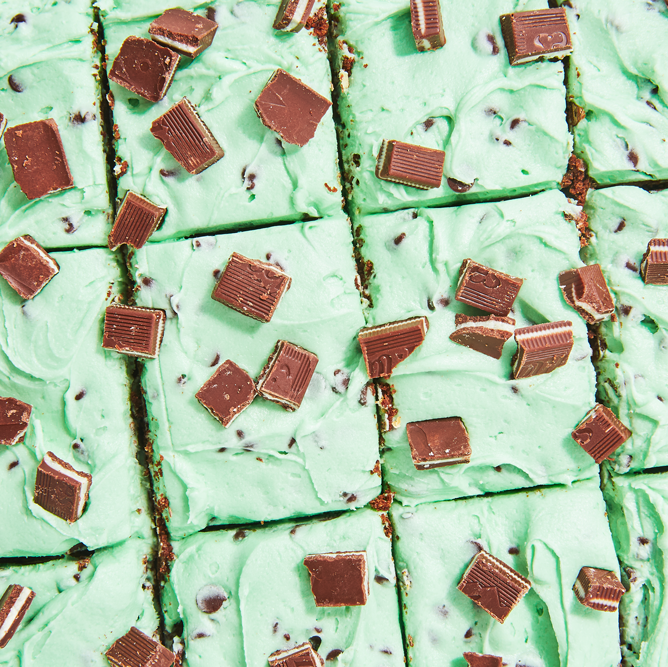 Mint Chocolate Chip Brownies Are Loaded With Andes