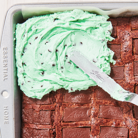 Mint Chip Brownies - Delish.com