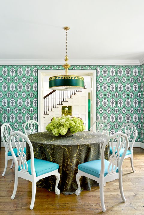 How To Decorate With Mint Green 25, Sage Green Dining Room Chair Cushions