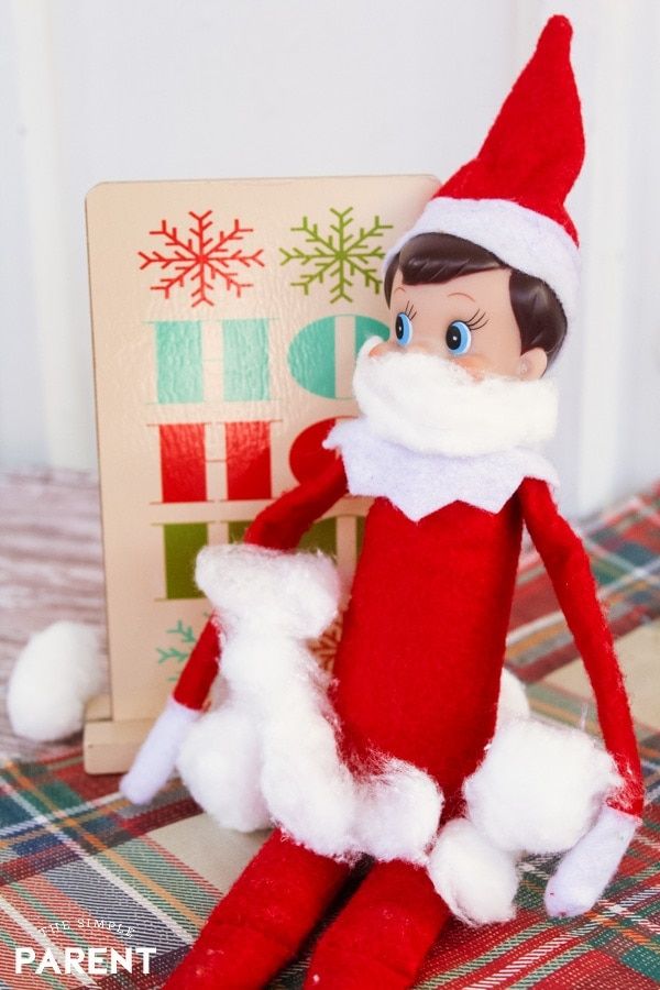 Naughty Elf Dont Touch Me Jumper elf on the shelf accessories 