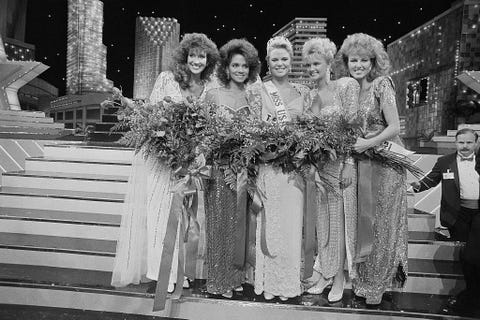 Miss America Pageant Winners of 1986 Miss America Pageant Winners of 1986