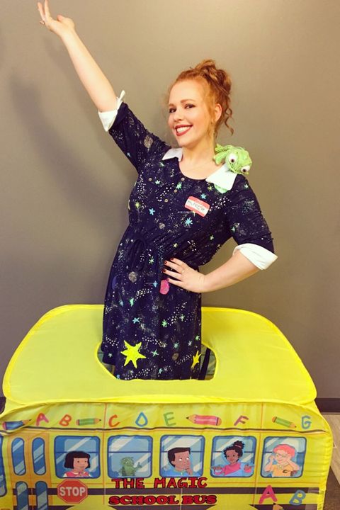 miss frizzle halloween costume. 