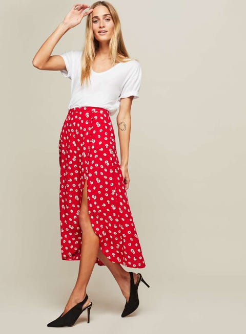 10 Best Summer Skirts Long Knee Length And Midi Summer Skirts For 2018