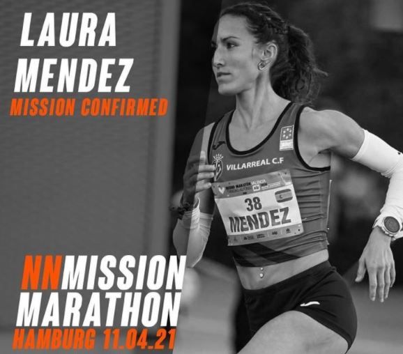 laura méndez, debut en el mission marathon