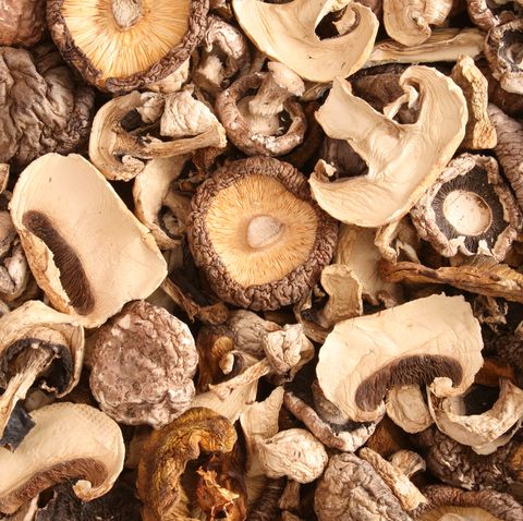 Mixed dried mushrooms