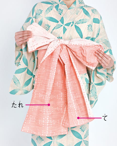 浴衣の帯結び みやこ結び 浴衣の着つけレッスン初級編 浴衣の帯結び みやこ結び 浴衣の着つけレッスン初級編