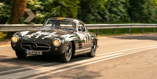 Mille Miglia 2022 Mercedes-Benz 300SL Gullwing mille miglia 2022 mercedes benz 300sl gullwing 1506 1st leg brescia photographer craig pusey