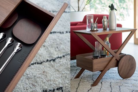 Furniture, Table, Shelf, Wood, Room, Cart, Desk, Vehicle, Coffee table, Plywood, 