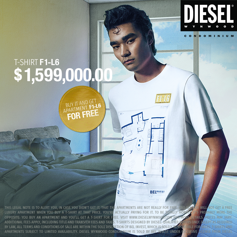 diesel most expensive t shirt