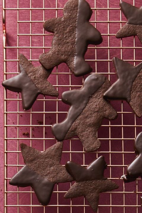 Mocha Men and Star Cookies - Christmas Cookies