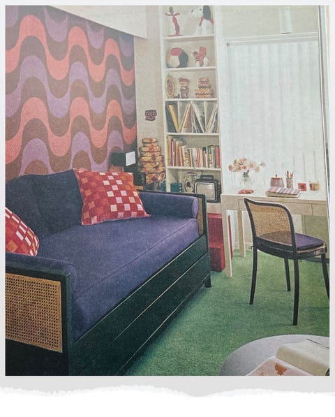 mod bedroom for girl