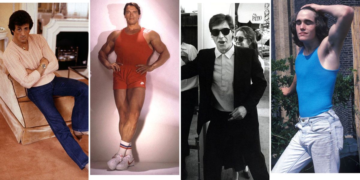 Así vestían los hombres en los 80: las fotos de los famosos