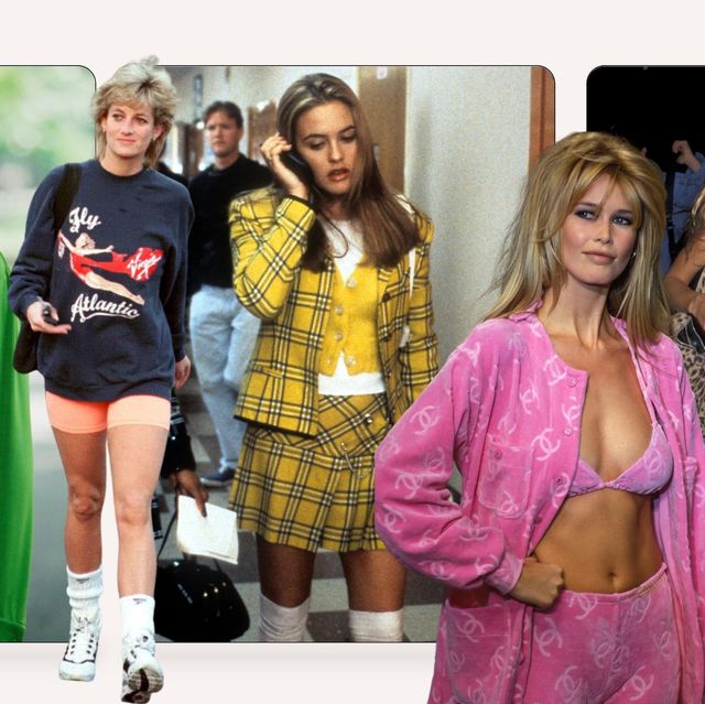 Varios Periódico luz de sol La moda de los 90 en fotos: así se vestía en esa década