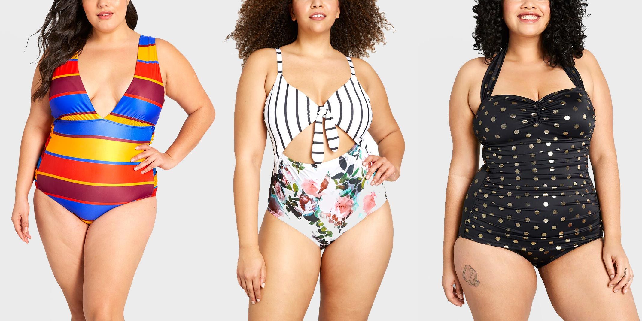 plus size swimsuits canada