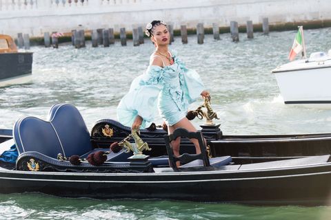celebrity sightings during the dolce and gabbana alta moda in venice