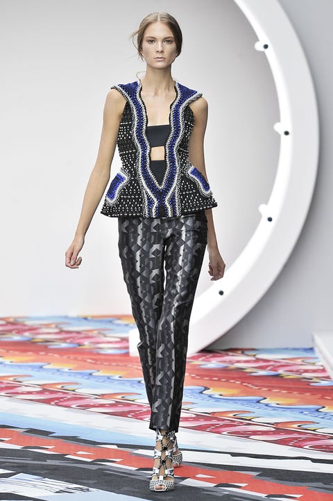 LFW SS2013: Peter Pilotto Catwalk lfw ss2013 peter pilotto catwalk