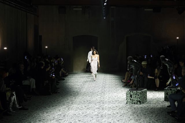 bottega veneta runway milan fashion week womenswear fallwinter 20232024