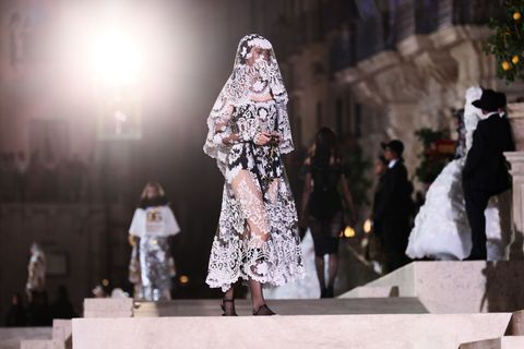 dolce and gabbana haute couture show in syracuse