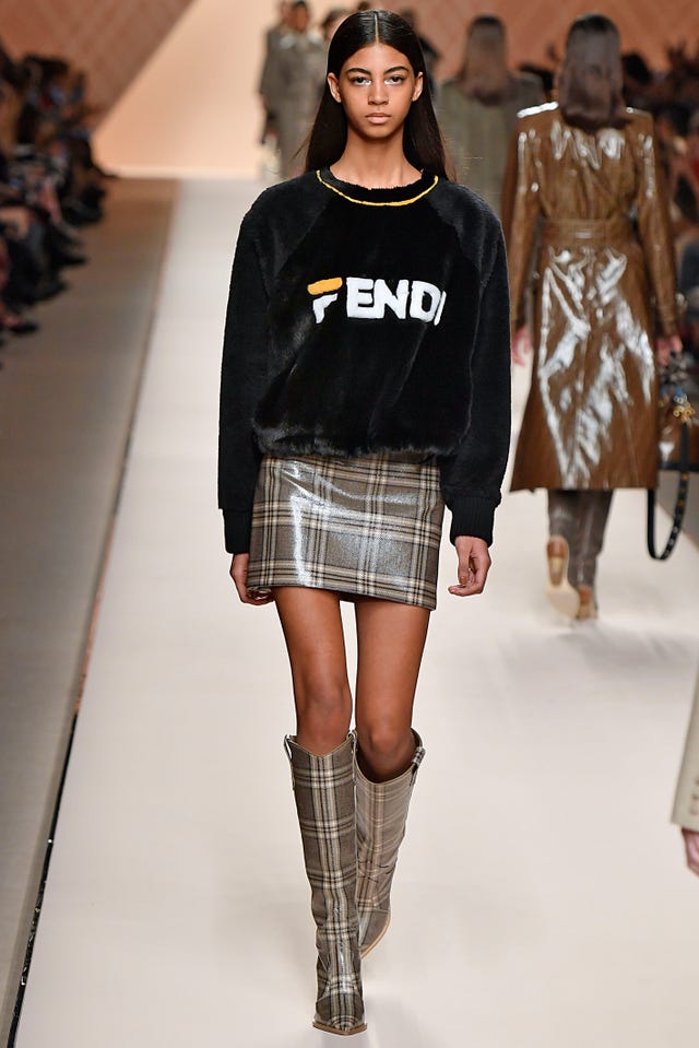 Kendall Jenner Gigi Hadid Fendi Louis Vuitton Fall Trend