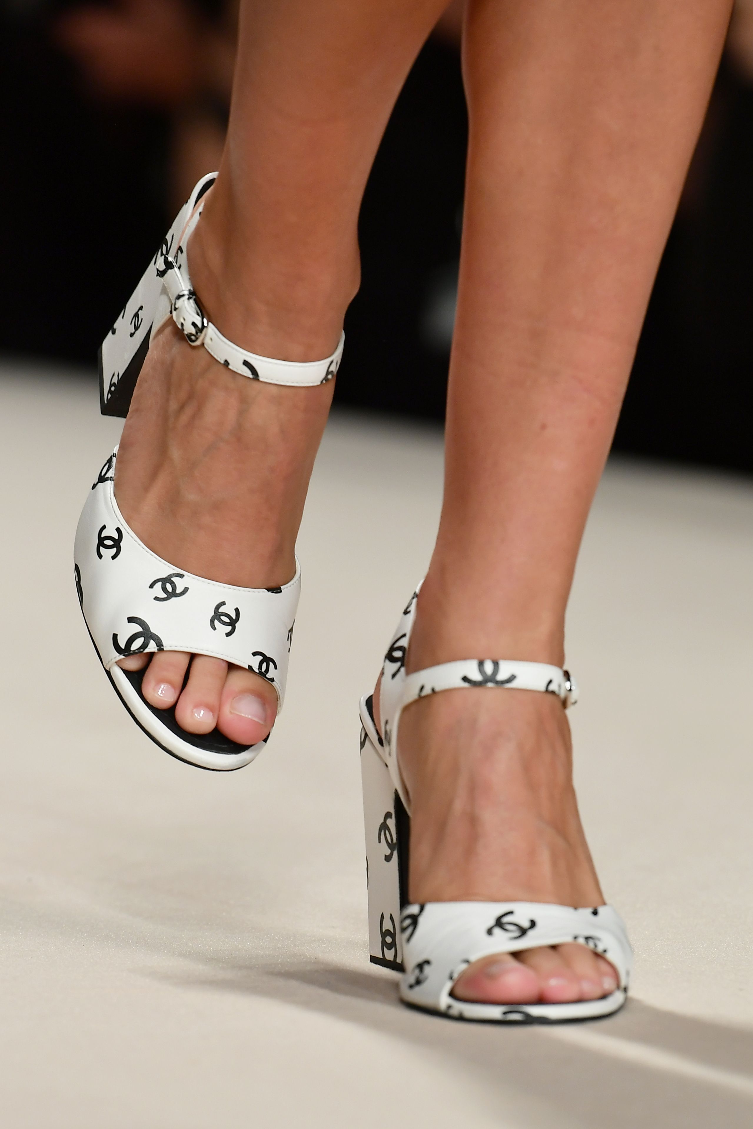 chanel runway shoes