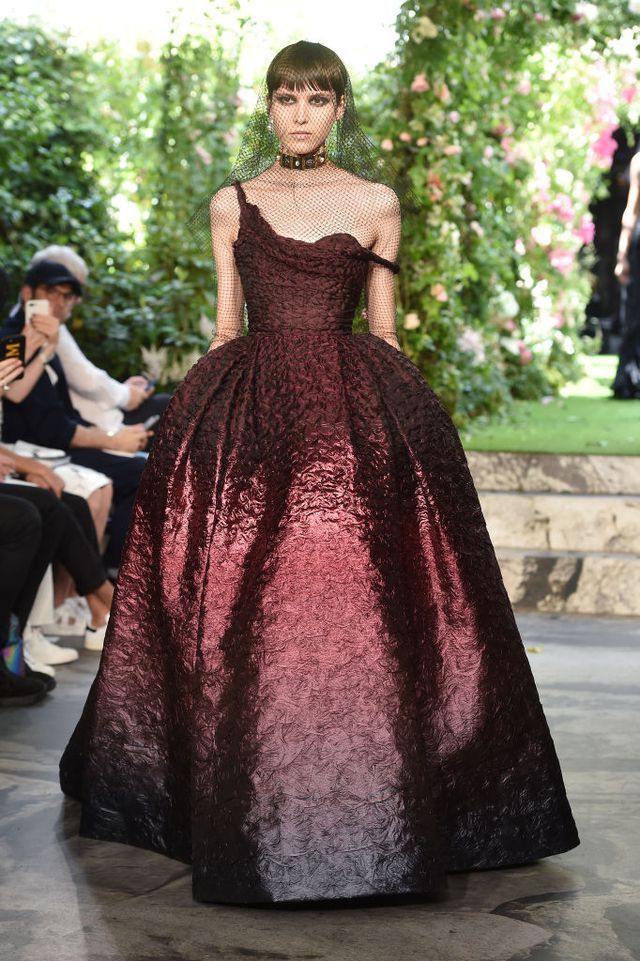 dior runway dresses