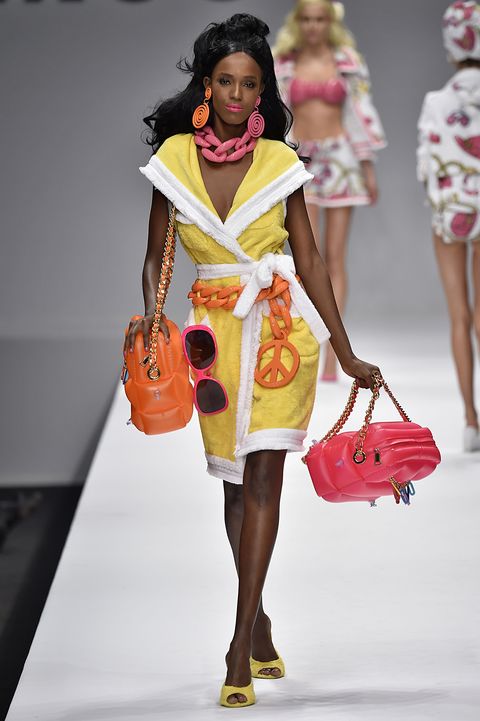 moschino runway milan fashion week womenswear springsummer 2015