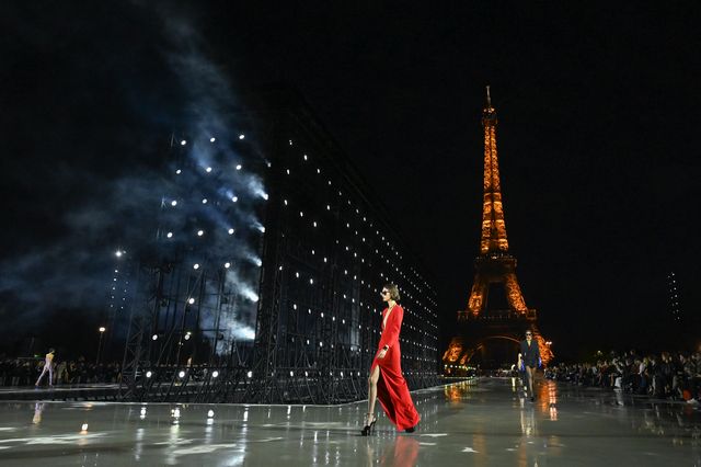 saint laurent runway   paris fashion week   womenswear spring summer 2022