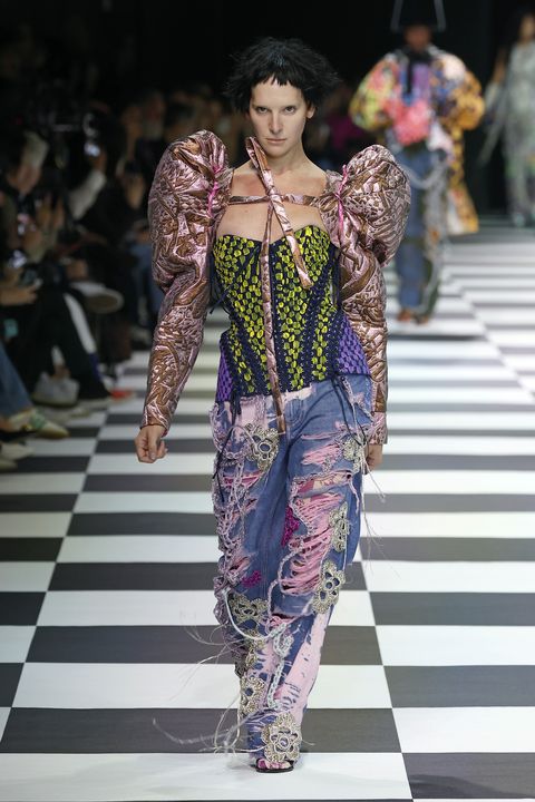 matty bovan  runway  milan fashion week womenswear spring summer 2023