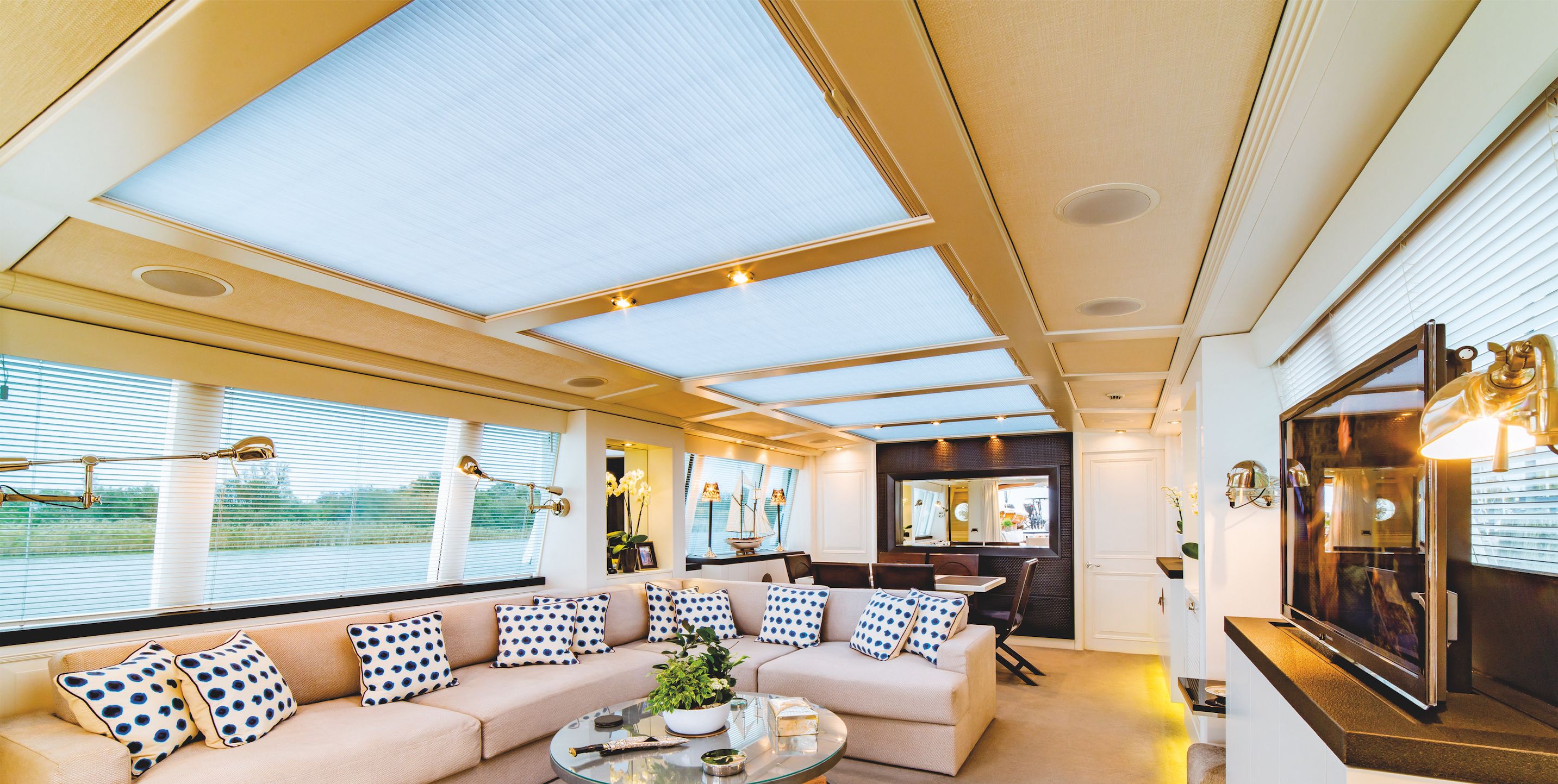 houseboats interiors