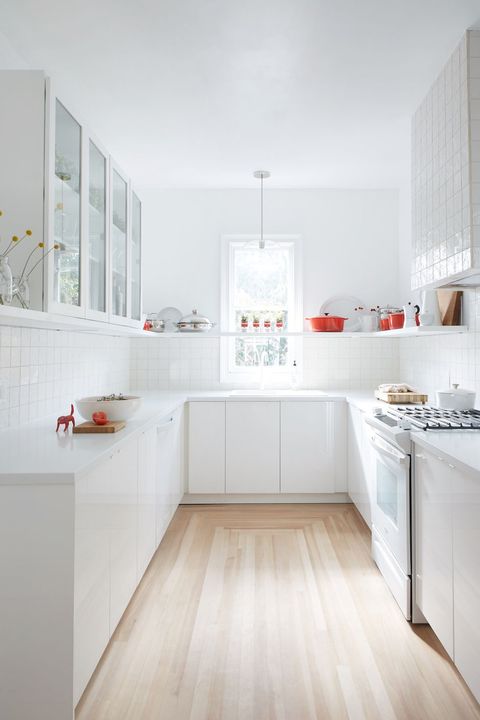 Featured image of post Interior Small House Modern Kitchen Tiles Design / Small scandinavian kitchen design on one wall.
