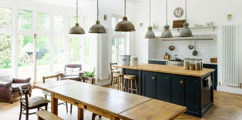 24 Modern Rustic Decor Ideas, Modern Country Dining Room Ideas