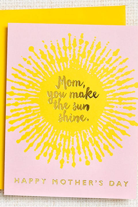 15 Mother S Day Card Ideas Best Diy And Bought Cards For Courtesy Of Paper Source Sunny Mother S Day Card