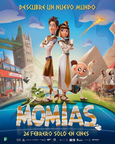 momias pelicula animacion 2023