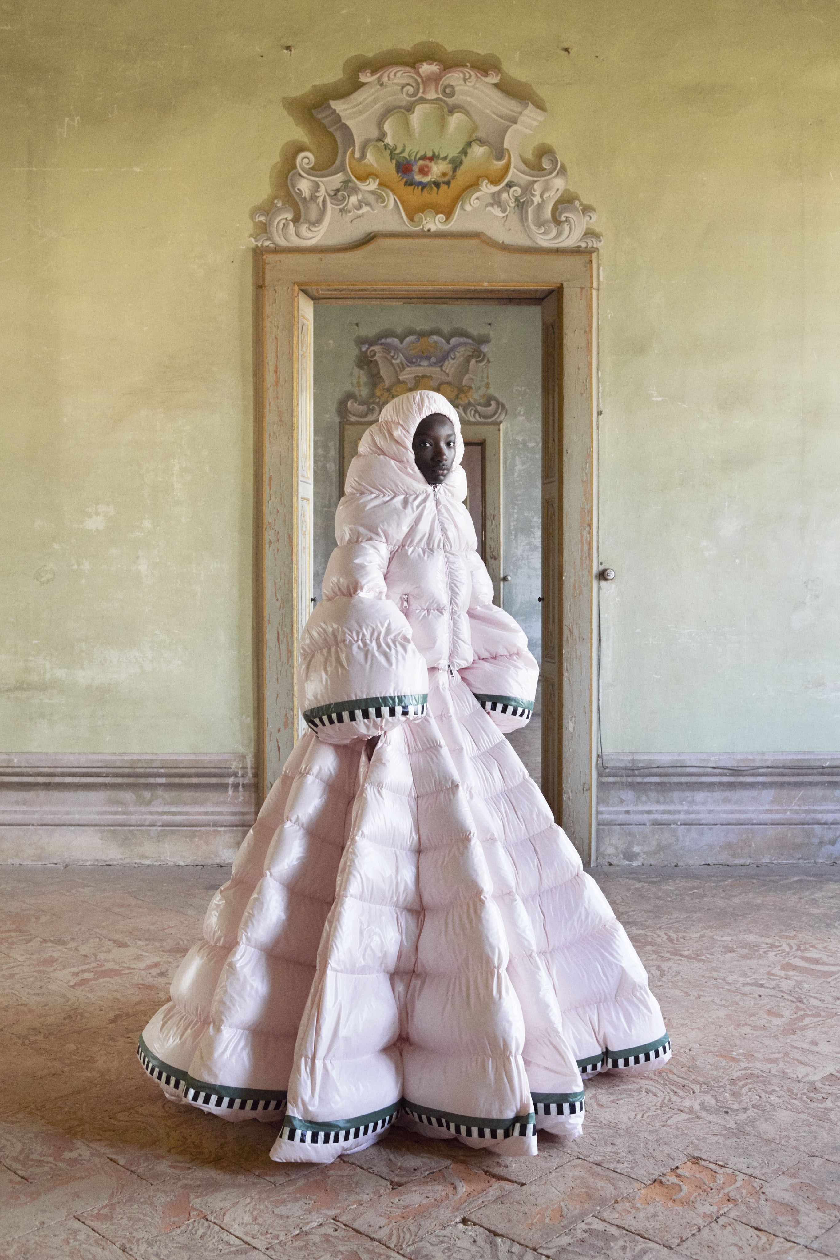 moncler x pierpaolo piccioli coat gowns