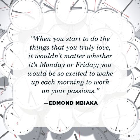 monday quote Edmond Mbiaka
