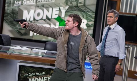 money monster 2016, con george clooney y jack o'connell