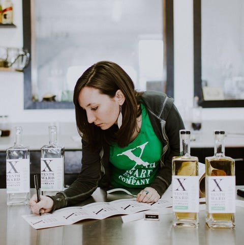 Monica Pearce Monica Pearce of Tenth Ward Distilling Company.