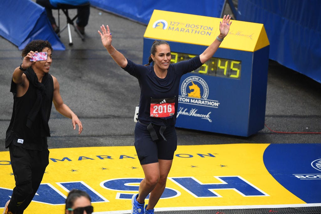 Retired Tennis Pro Finds Solace in Marathons