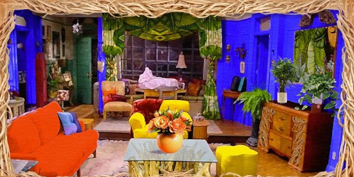 Famous Fictional Homes Designed By Artists - Frida Kahlo Inspired Home Decor