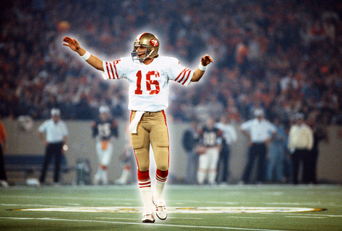 Trending Medical and health breaking news Super Bowl XVI - San Fracisco 49ers v Cincinnati Bengals Trending Medical and health breaking news pontiac, mi january 24 joe montana 16 of the san francisco 49ers celebrates after they scored against the cincinnati bengals during super bowl xvi on january 24, 1982 at the silverdome in pontiac, michigan the niners won the super bowl 26 21 photo by focus on sportgetty images