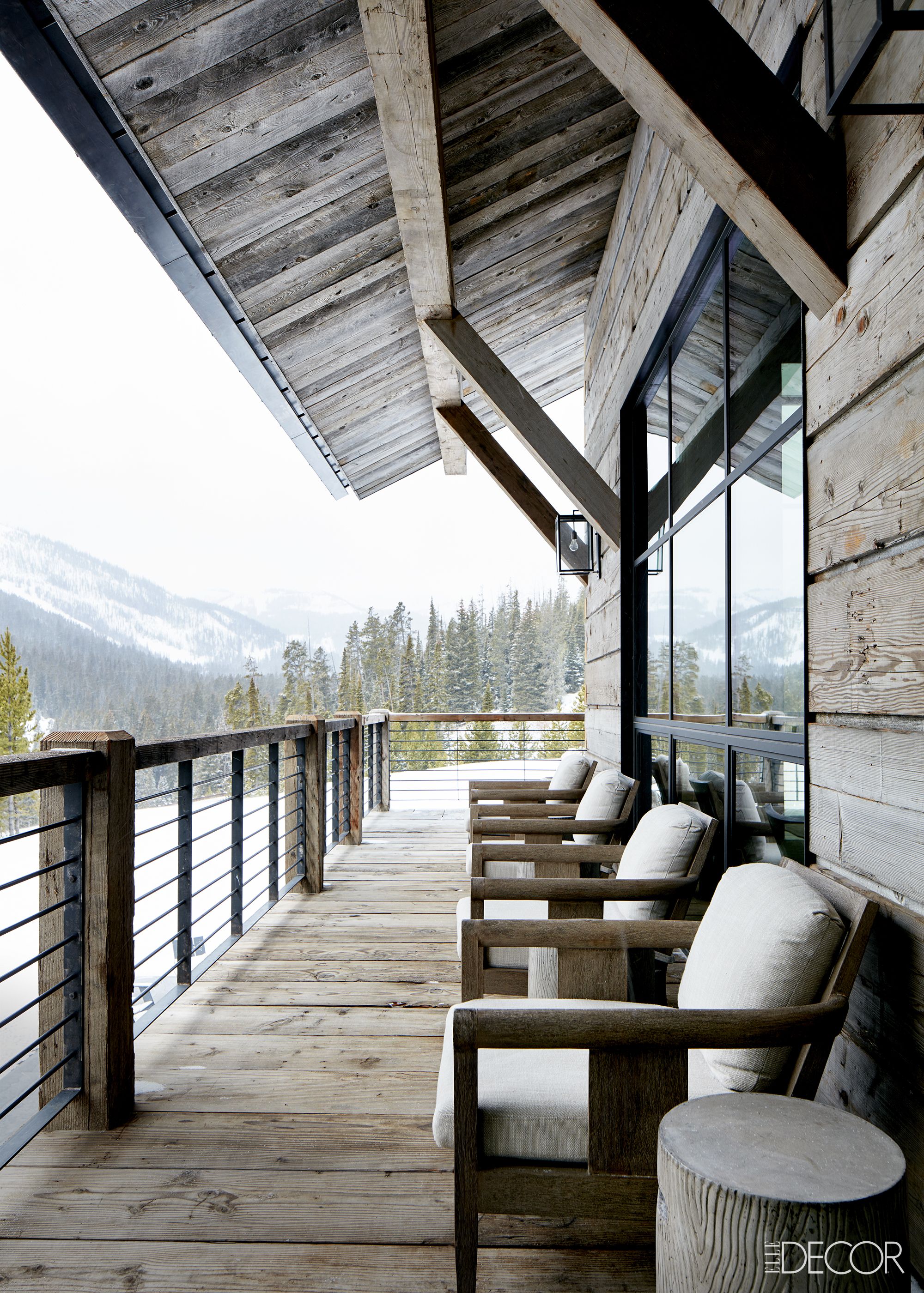 Rustic Montana House Tour Rustic Ski Chalet