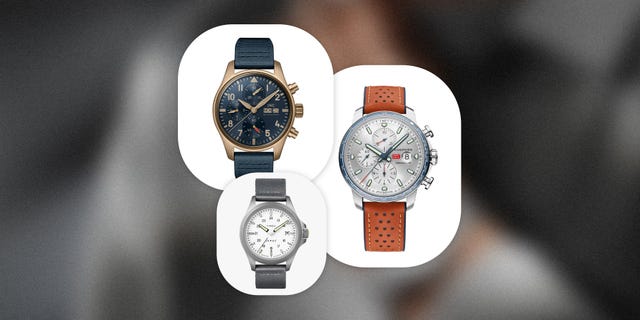 collage of watches