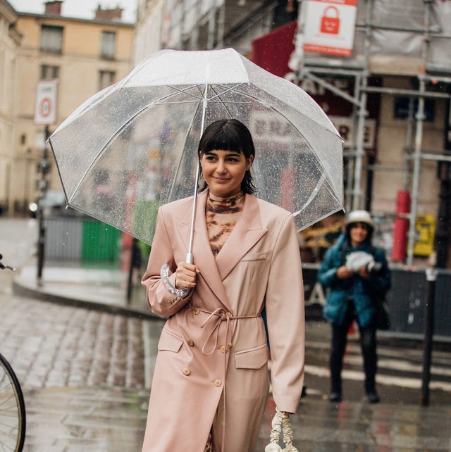 Streetstyle tijdens Paris Fashion Week Streetstyle tijdens Paris Fashion Week Herfst/Winter 2020.