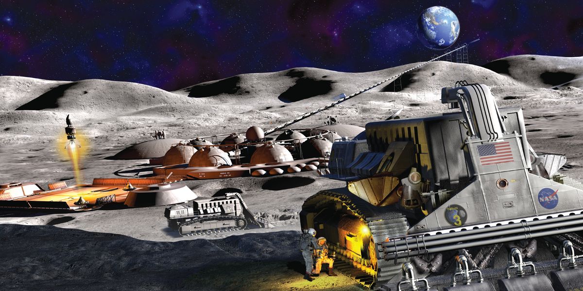 Why Mining The Moon Seems Possible Moon Mining History