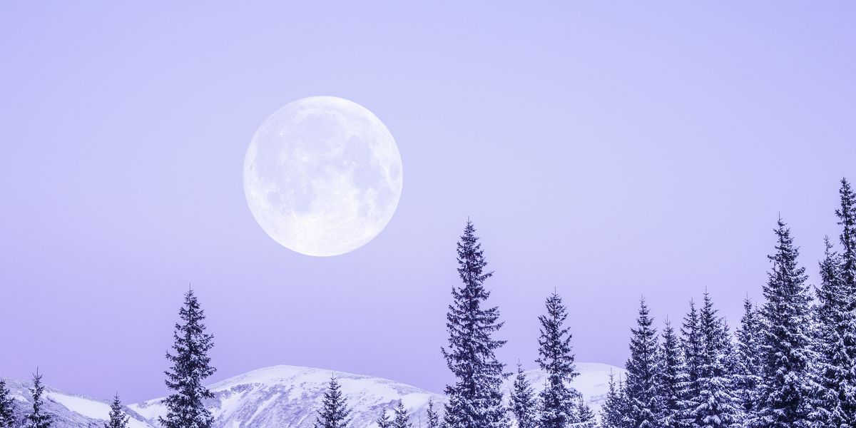 When and how to see a full moon of February snow in Winter 2021