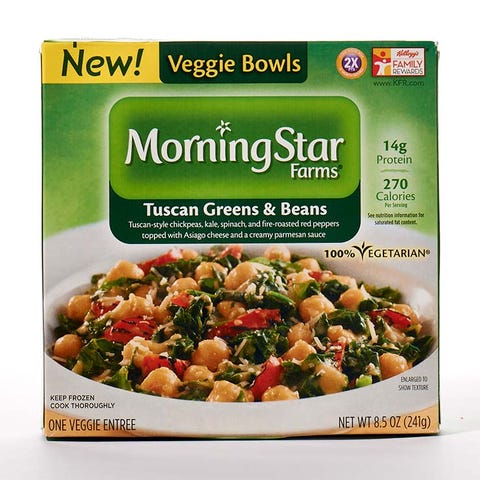 image Morningstar Farms Tuscan Greens & Beans Veggie Bowl